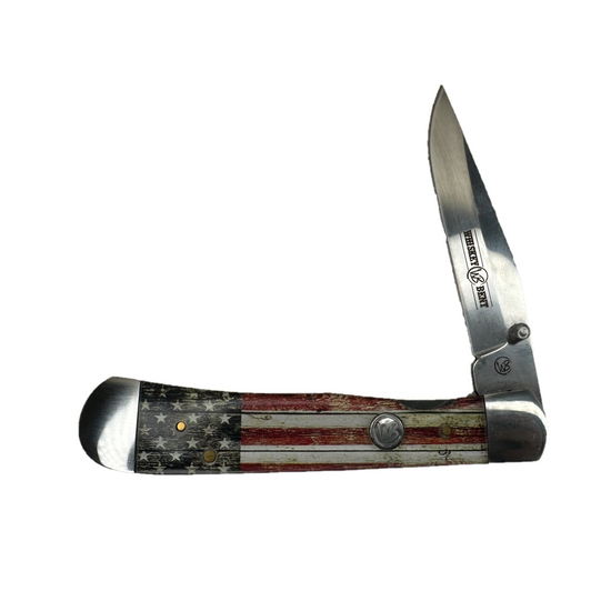 Whiskey Bent Patriot Trapper Lock With Clip WB16-18