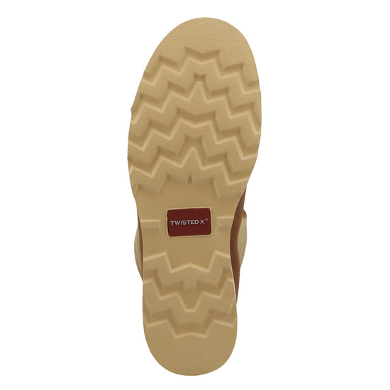 Twisted X Ladies 8" Wedge Sole Oiled Saddle and Tan Boot WCA0055