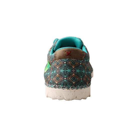 Twisted X Ladies Zero X Turquoise Aztec Shoes WZX0002