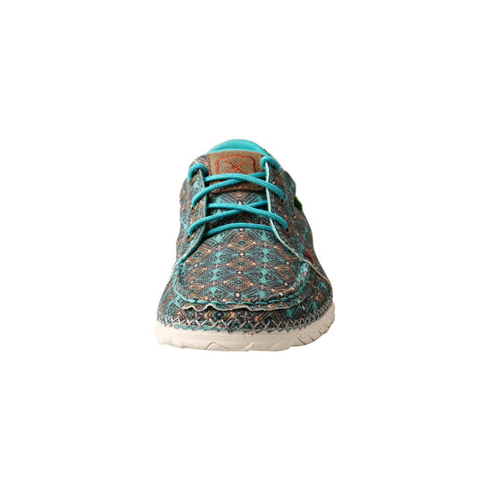 Twisted X Ladies Zero X Turquoise Aztec Shoes WZX0002