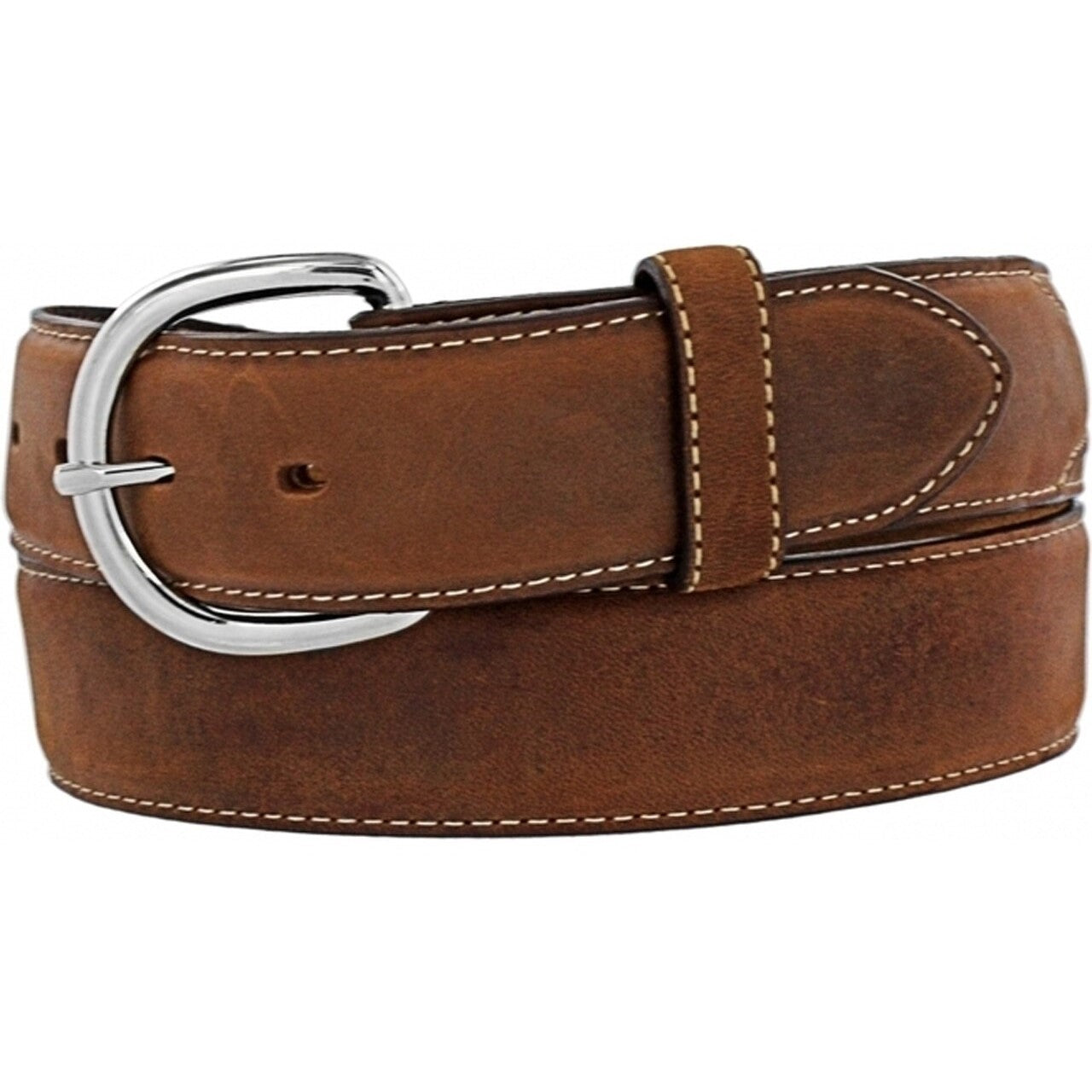 Justin Men's Brown Leather Classic Western Belt X5409