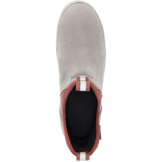 XTRATUF Men's Waterproof Leather Gray Ankle Deck Boots XAL-101