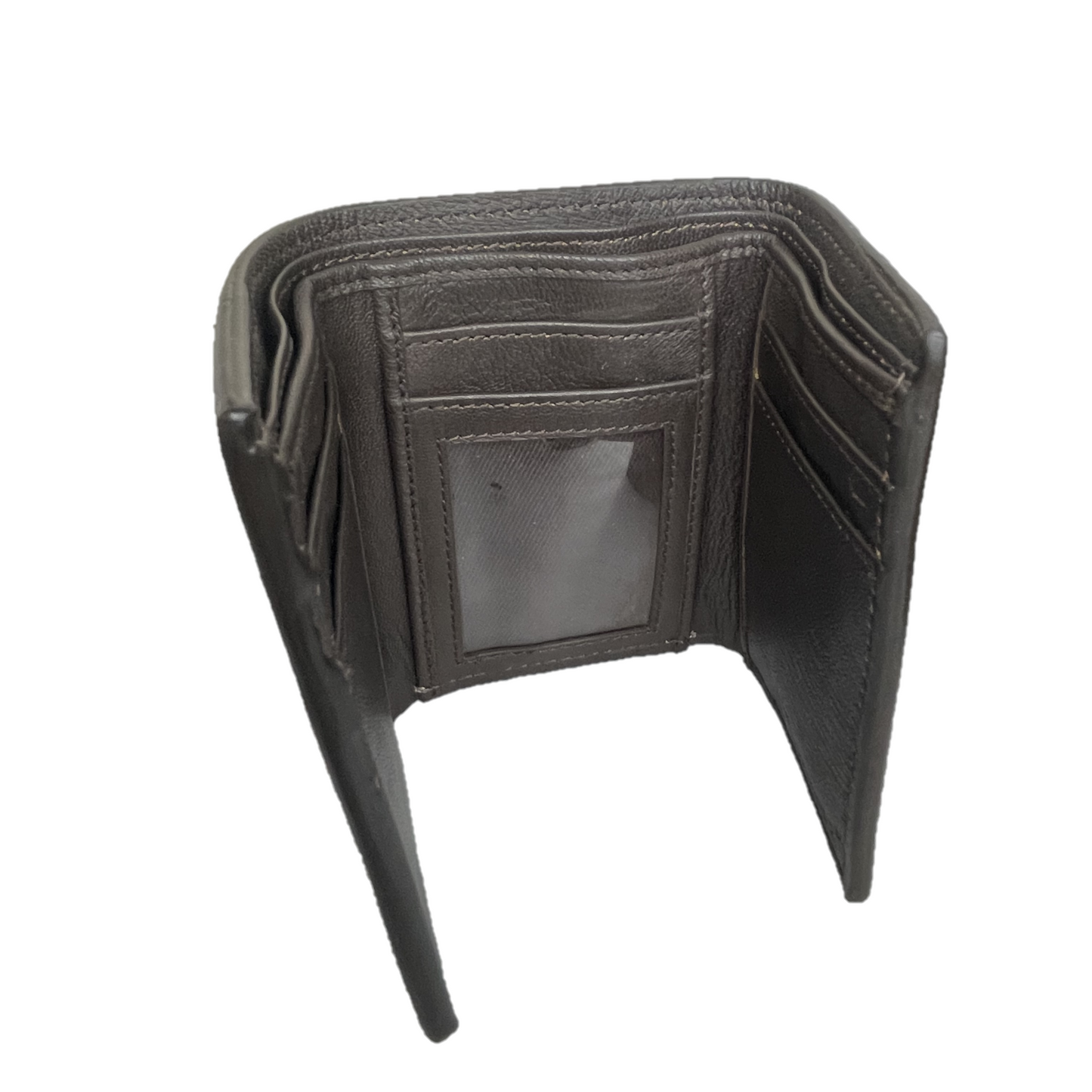 Twisted X® Ladies Tri-fold Basket Weave Brown Wallet XH-1014T