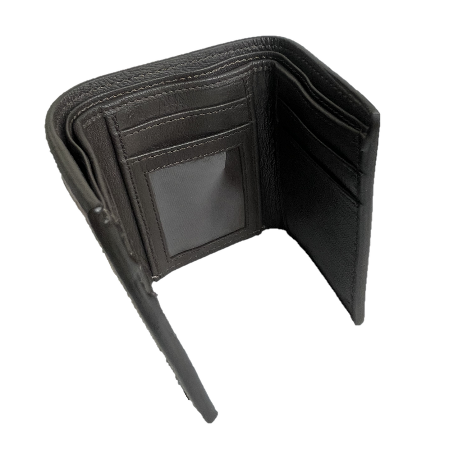 Twisted X® Ladies Tri-fold Basket Weave Brown Wallet XH-1014T