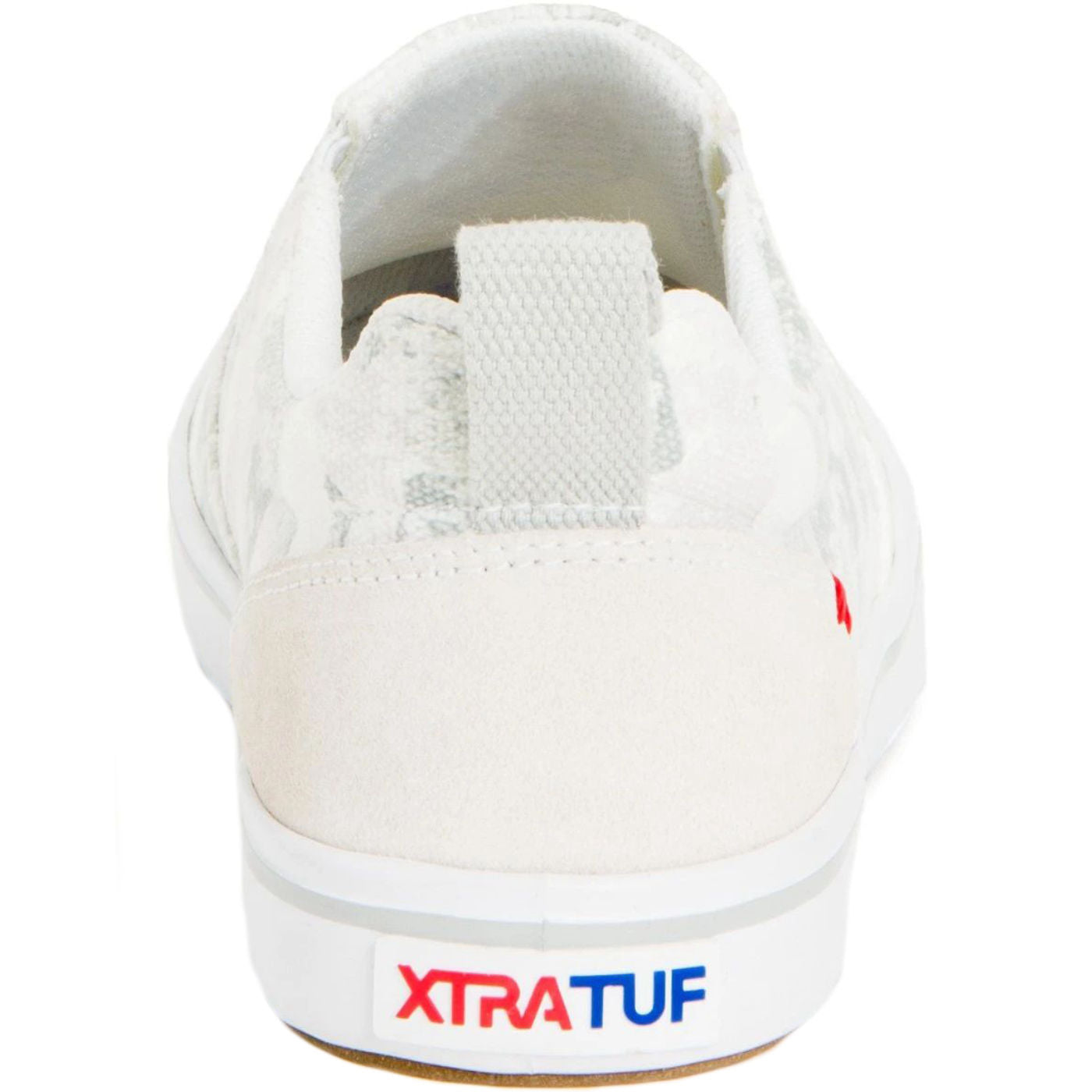 XTRATUF Ladies Sharkbyte Canvas White Camo Deck Shoes XSW102