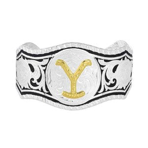 Montana Silversmiths® Ladies Yellowstone Silver Cuff Bracelet YELBC4351