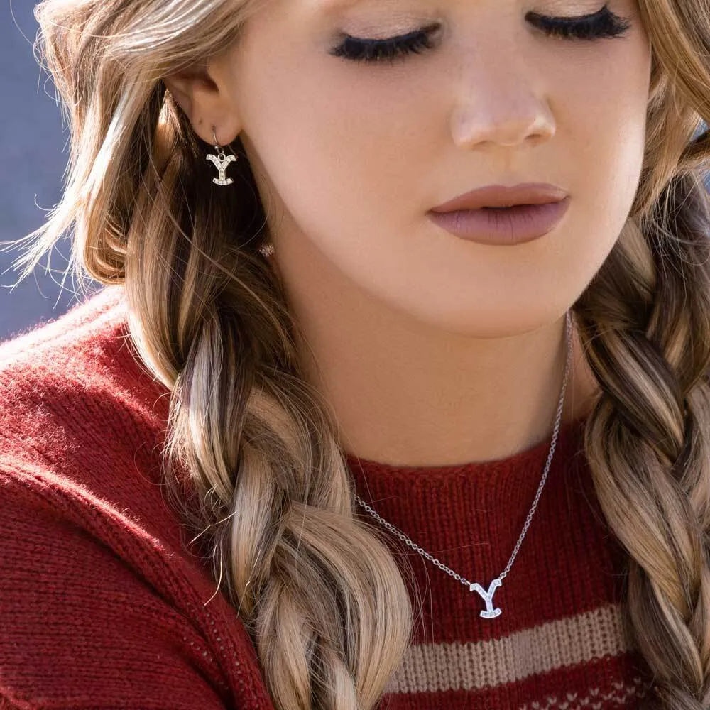 Montana Silversmiths Ladies Yellowstone At Night Crystal Earrings YELER5370