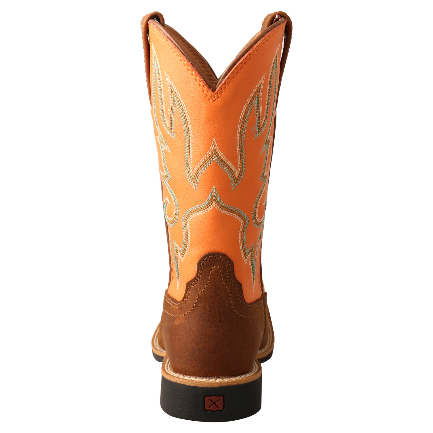 Twisted X Children's Top Hand Tan & Orange Boots YTH0018