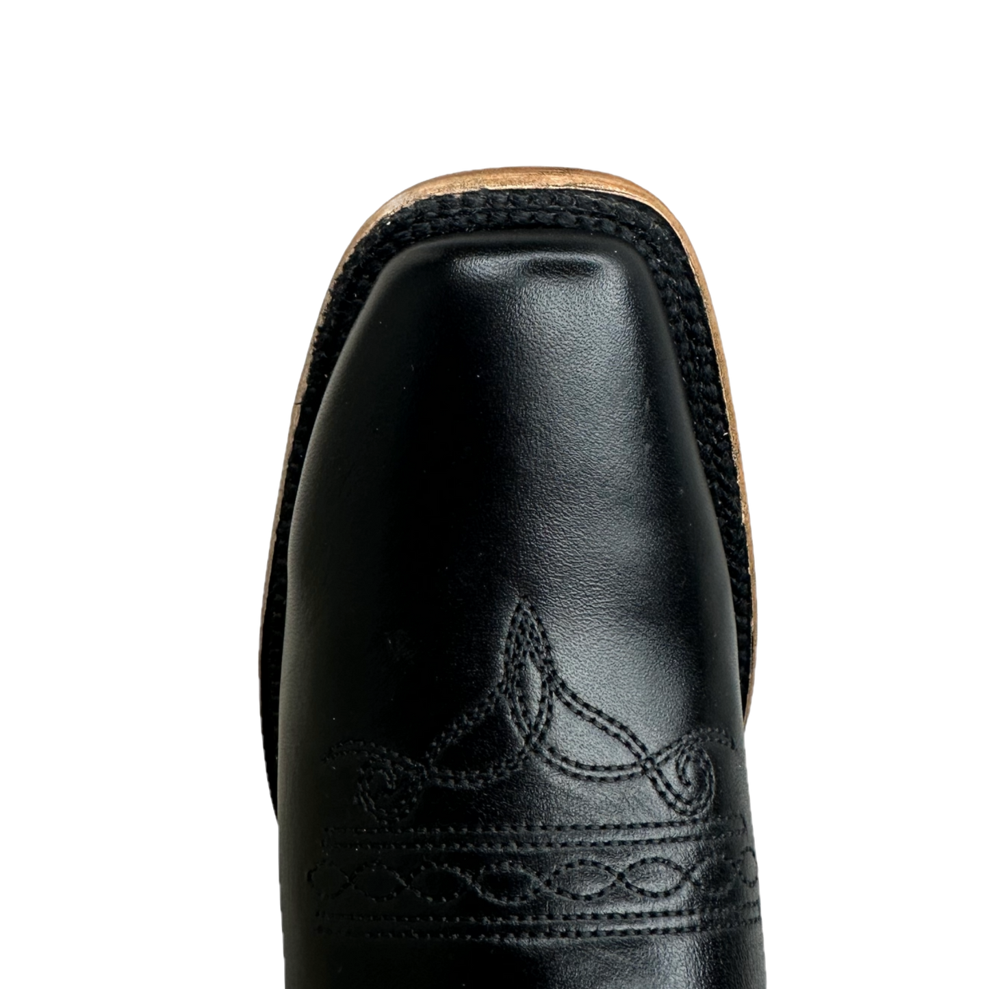 Corral Ladies Full Black Embroidered Square Toe Boots Z5167