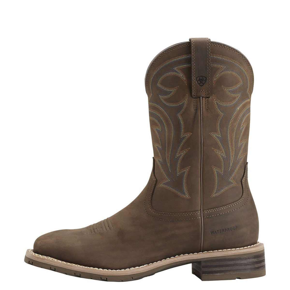 Ariat Men’s Brown Hybrid Rancher H2O Waterproof Pull-On Boot 10014067 ...