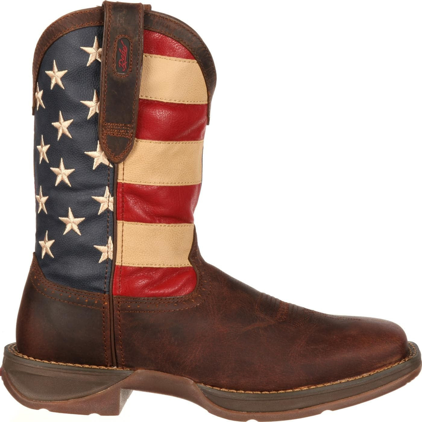 Durango Men’s Rebel Patriotic Pull-On Flag Boots DB5554 - Wild West Boot Store - 2