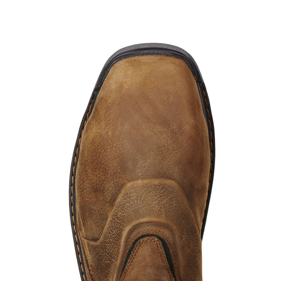 Ariat® Intrepid Rye Brown Square Composite Toe H2O Work Boot 10020081 - Wild West Boot Store
