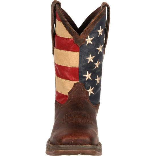 Durango Men’s Rebel Patriotic Pull-On Flag Boots DB5554 - Wild West Boot Store - 3