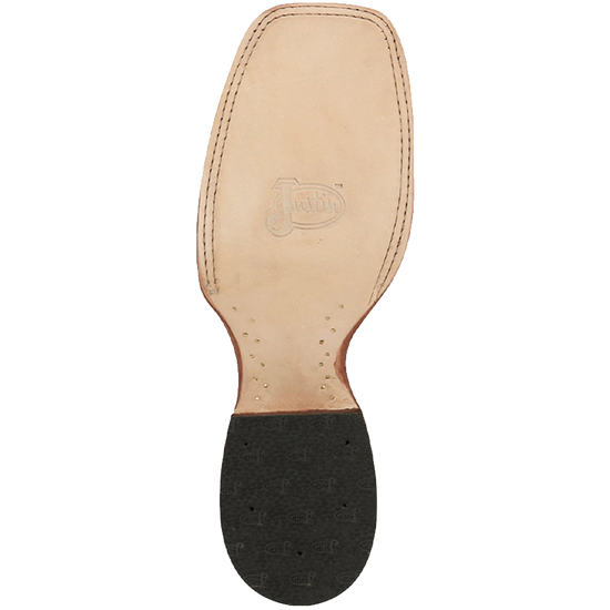 Justin Men s Hombre Light Brown Square Toe Boots JP2505