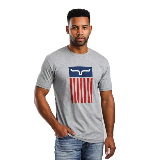 Kimes Ranch Men's Short Sleeve Dark Grey Heather T-Shirt MSH0000063-GY002