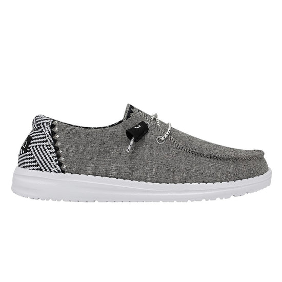 Hey Dude Ladies Wendy Chambray Onyx Shoes 121414203