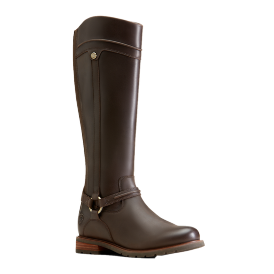 Ariat Ladies Scarlet Waterproof Mocha English Boots 10047041