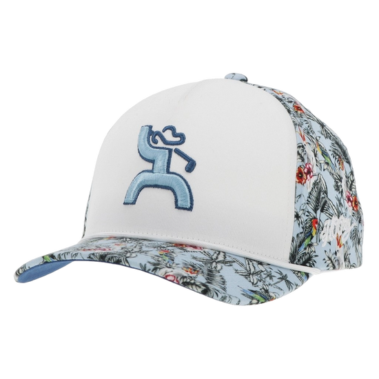 Hooey Cowboy Golf Floral & White Cap 2416T-WHFL