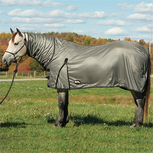 Weaver Mesh Fly Sheet with UV Protection Grey/Black