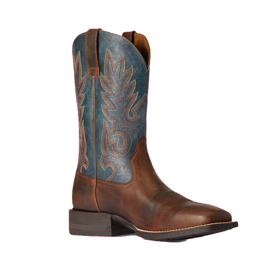 Ariat Men's Layton Weathered Chestnut Western Boots 10038448