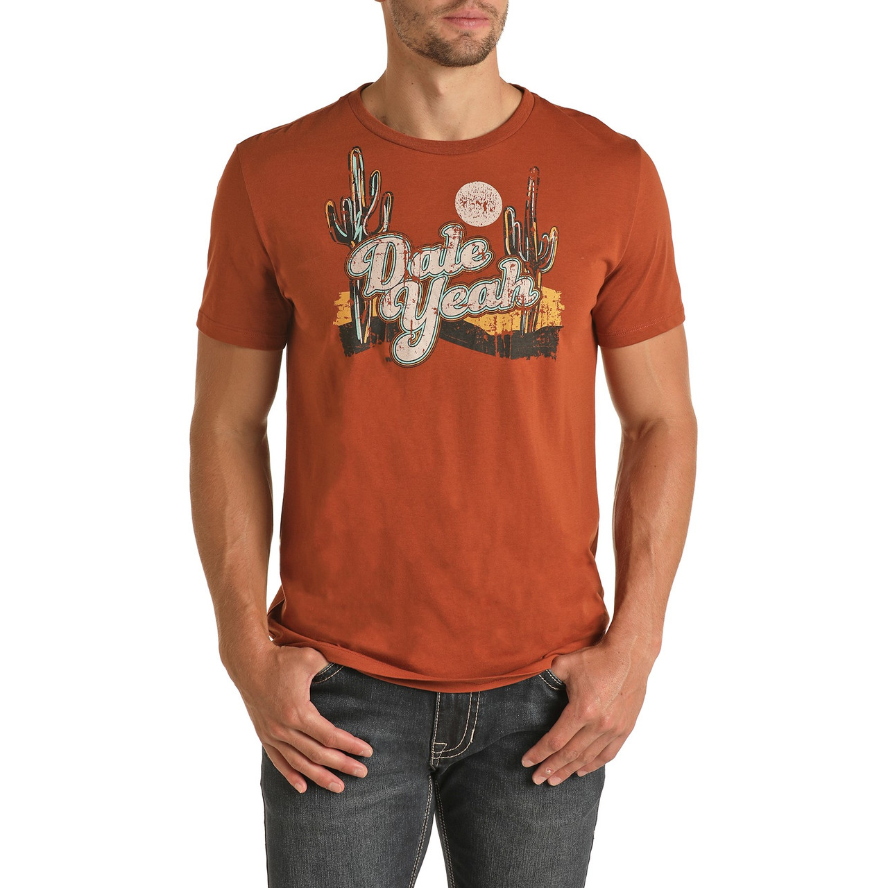 Rock & Roll Cowboy Dale Brisby "Dale Yeah" Graphic T-Shirt P9-3368