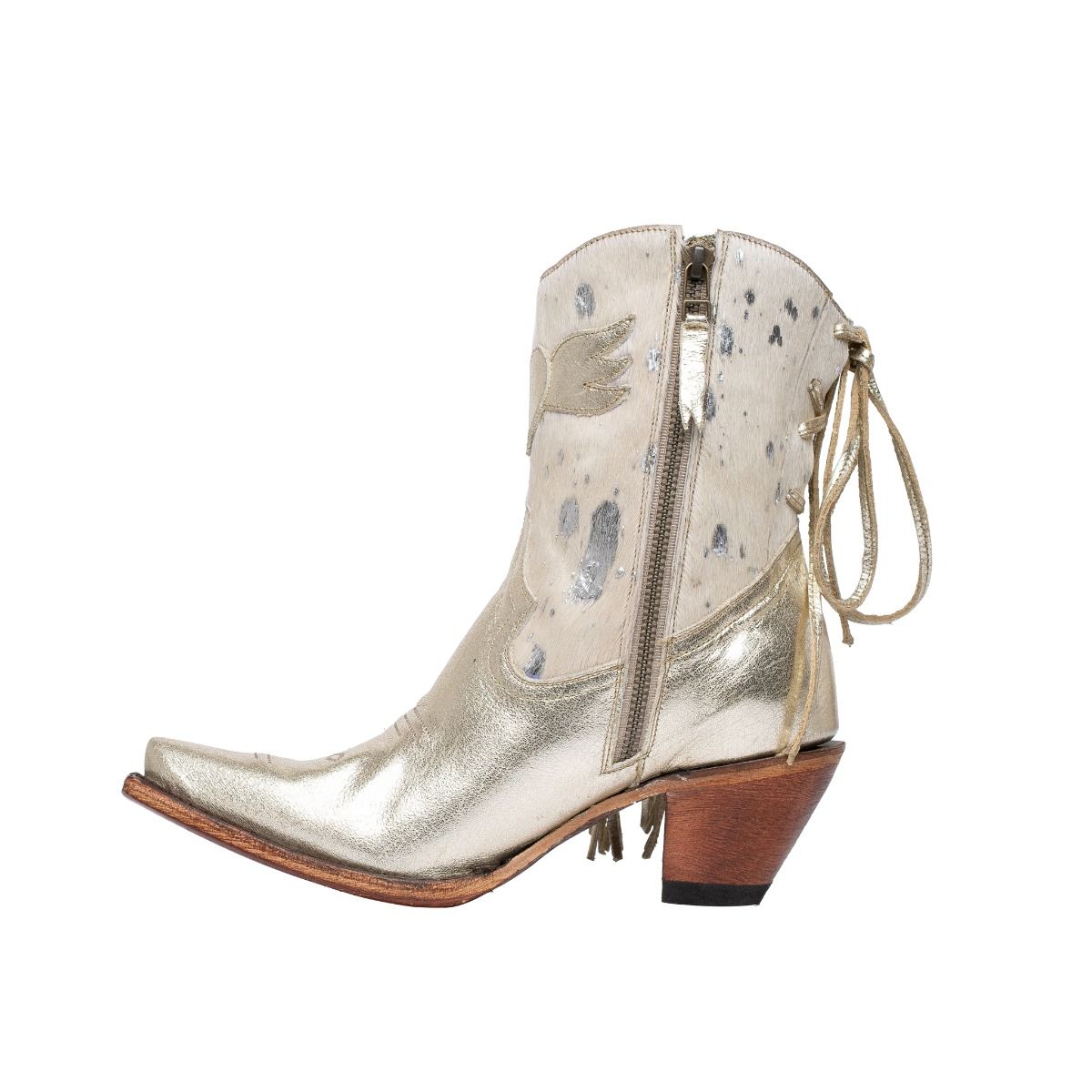 Junky Gypsy Ladies Spirit Animal Shortie Champagne Boots JG0040G