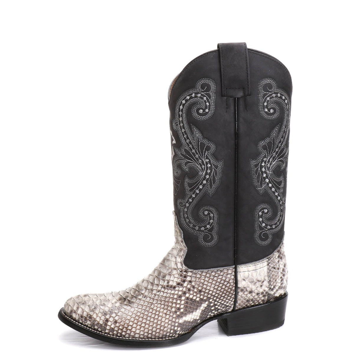 Circle G by Corral Men's Natural Python Embroidery Boots L5685