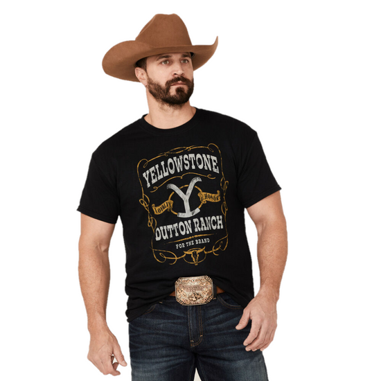 Yellowstone "Loyalty Honor" Graphic Short Sleeve T-Shirt 66-301-99