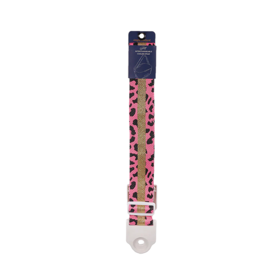 Simply Southern Interchangeable Leopard Pink Cooler Strap 0124-STRAP-LEOPINK