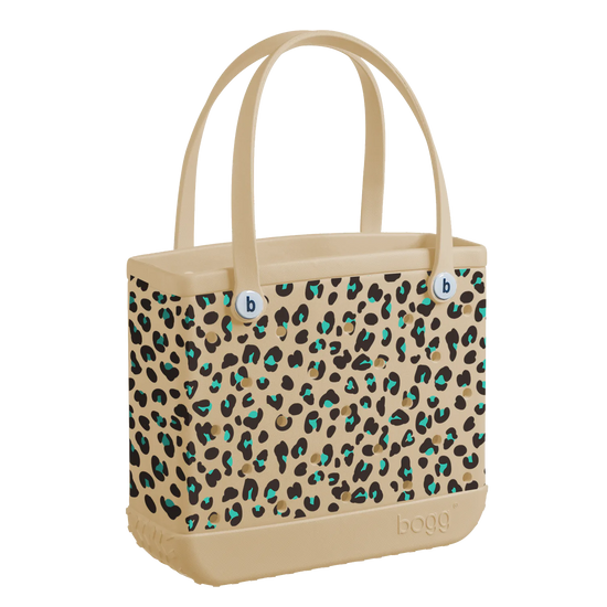 Bogg Bag Small Leopard TURQUOISE Baby Tote 26BABYLEOTQ