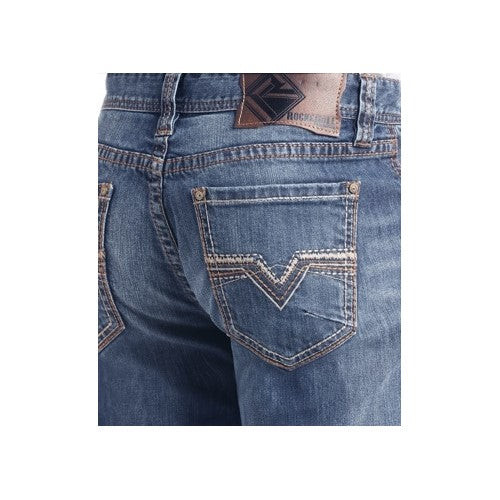 Rock & Roll Denim Men's Double Barrel Straight Jeans M0S2351