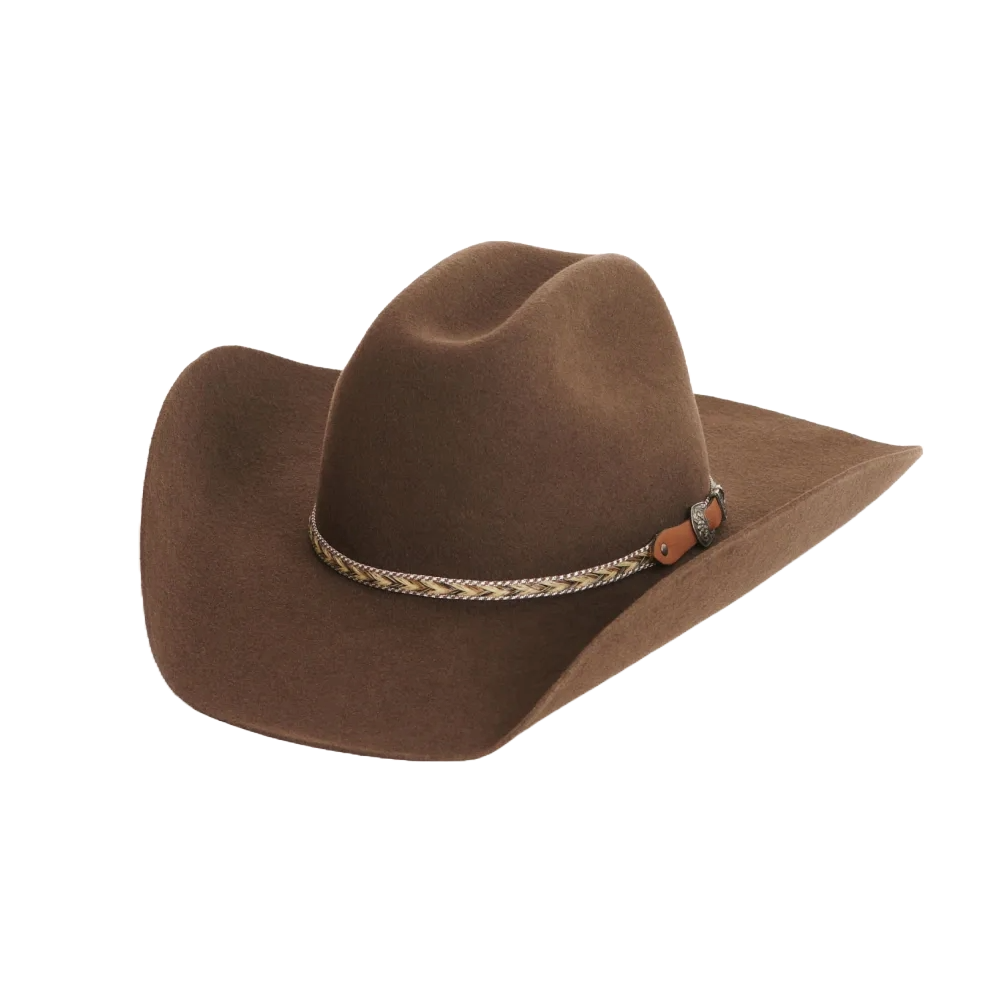 Master Hatters 3X Ramrod Felt Brown Cowboy Hat M38881237