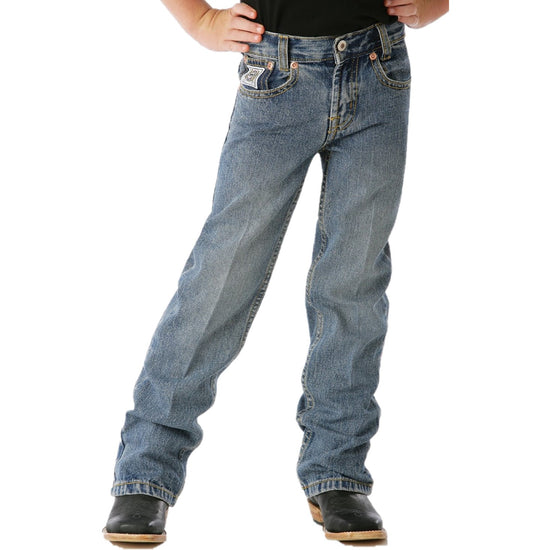 Cinch Little Boy's White Label Slim Fit Light Wash Jeans MB12841001