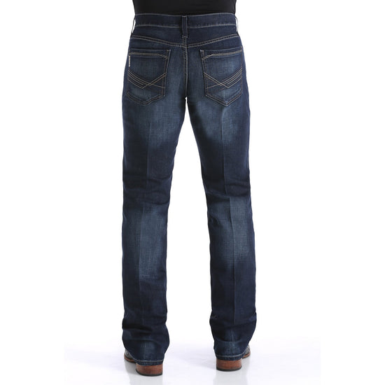 Cinch Men's Ian Performance Denim Slim Fit Boot Cut Jeans MB65436001