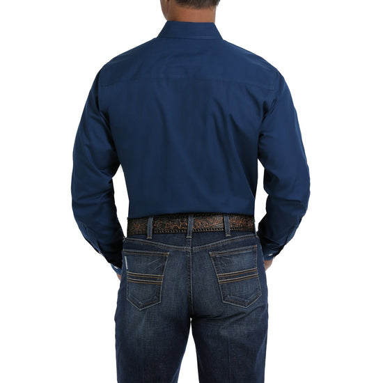 Cinch Men's Modern Fit Blue Button Down Shirt MTW1347021