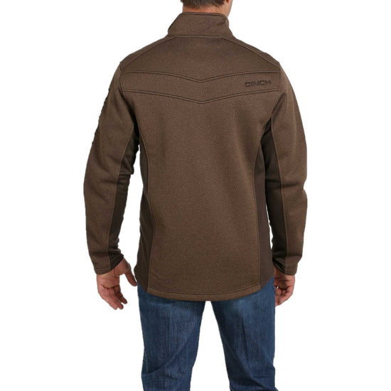 Cinch Men's Brown Sweater Jacket MWJ1562002