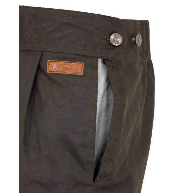 Outback Men's Oilskin Brown Overpants 2096-BRN