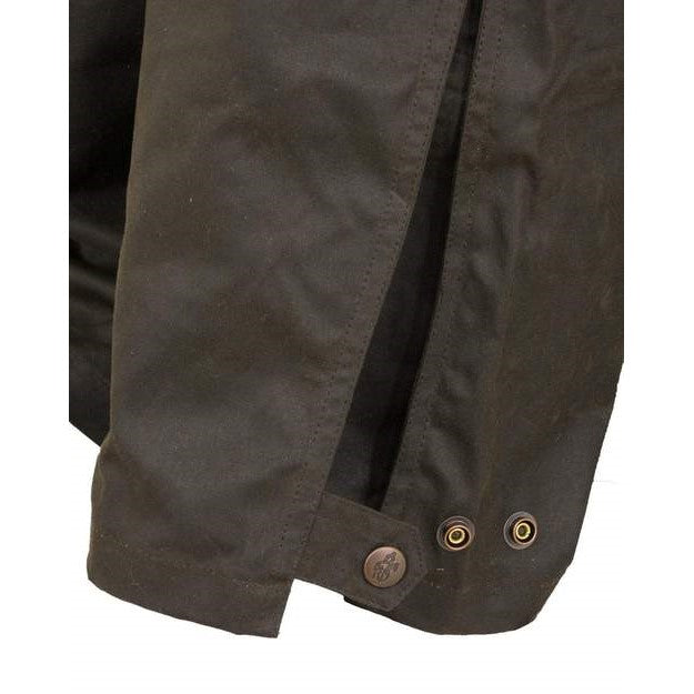 Outback Men's Oilskin Brown Overpants 2096-BRN