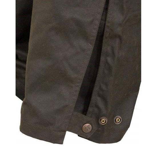 Outback Men's Oilskin Brown Overpants 2096-BRN