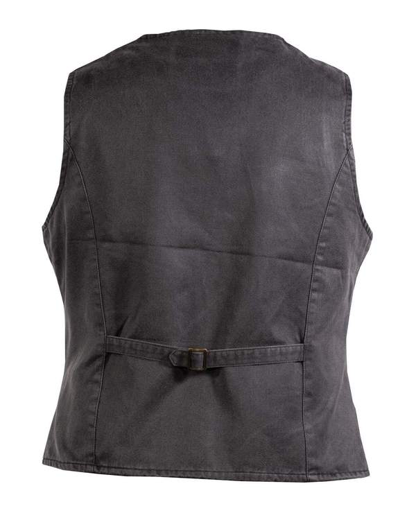 Outback Trading Company Men's Arkansas Charcoal Vest 2835-CHR