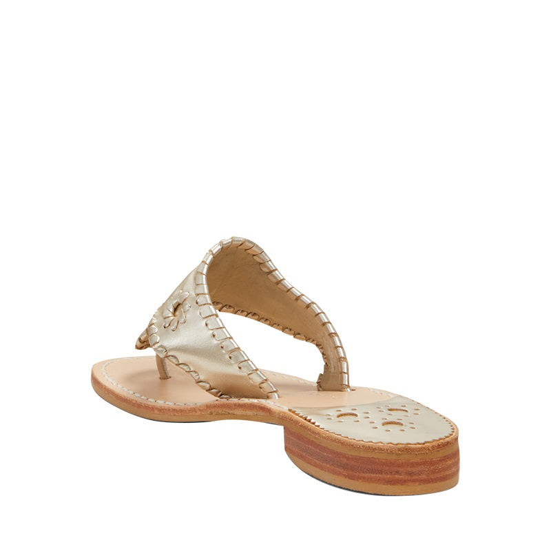 Jack Roger Ladies Slip On Platinum Sandals 1219SN0001042PLTNM