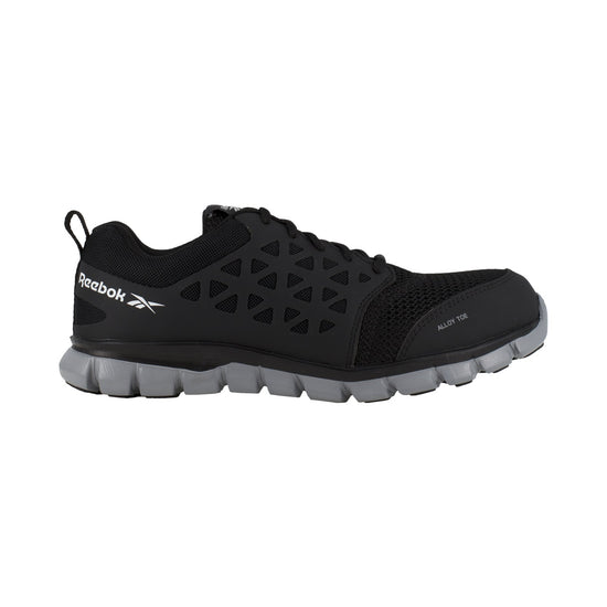 Reebok Ladies Sublite Oxford Cushion Black Athletic Work Shoes RB041