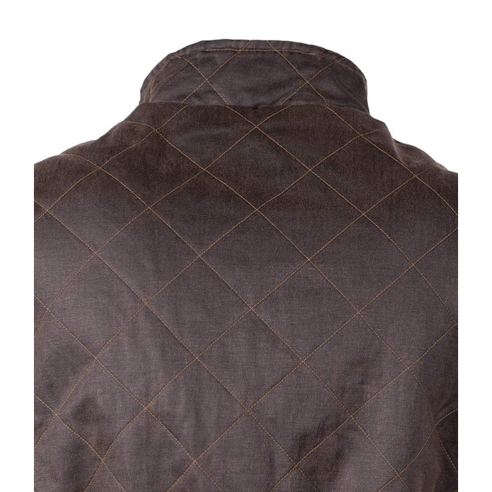 Outback Trading Co® Ladies Roseberry Brown Zipper Vest 29698-BNR