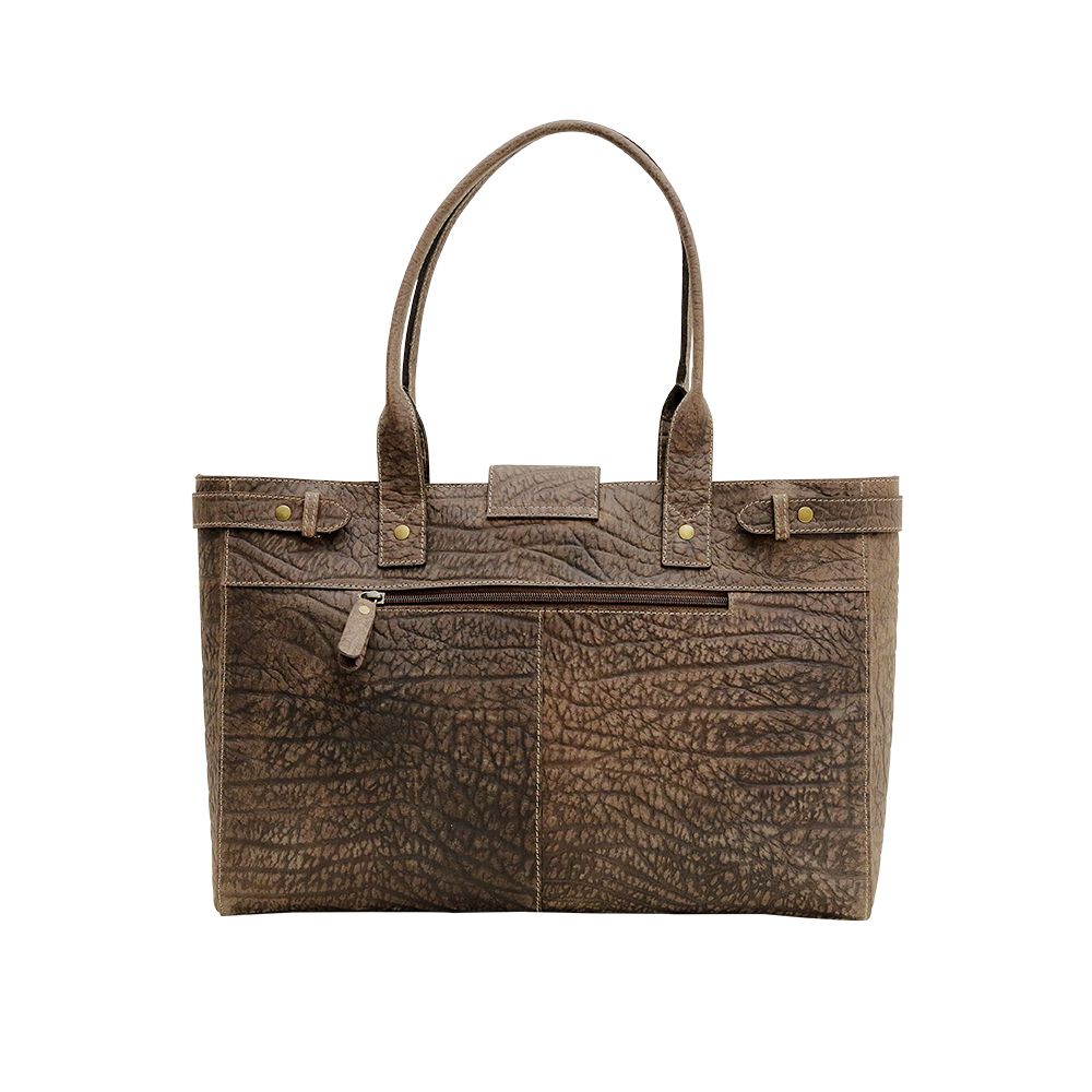 Myra Bag Ladies Cowhide Variance Brown Leather Messenger Bag S-7074