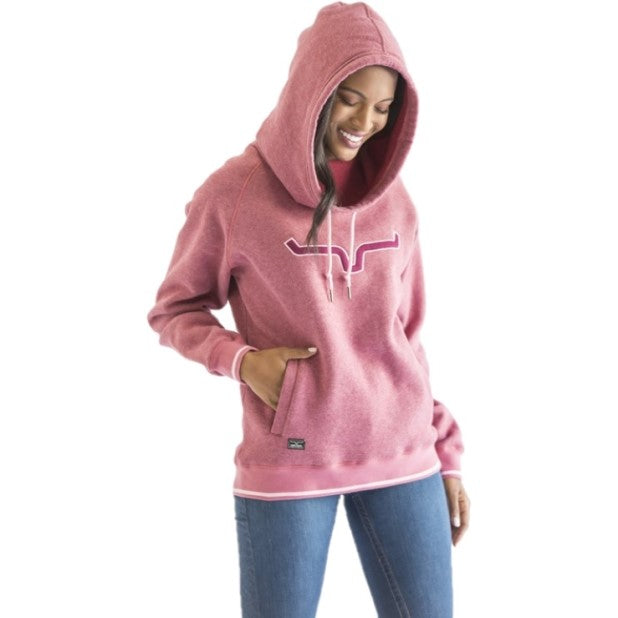Kimes Ranch Ladies Two Scoops Red Berry Sweatshirt Hoodie 2SCOOP-RED