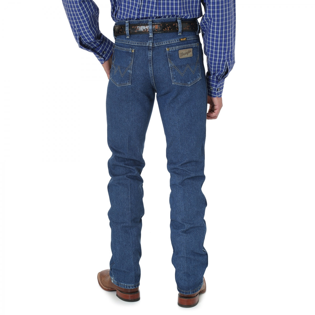 Wrangler Mens Cowboy Cut® Slim Fit Boot Cut Jeans 936GSHD